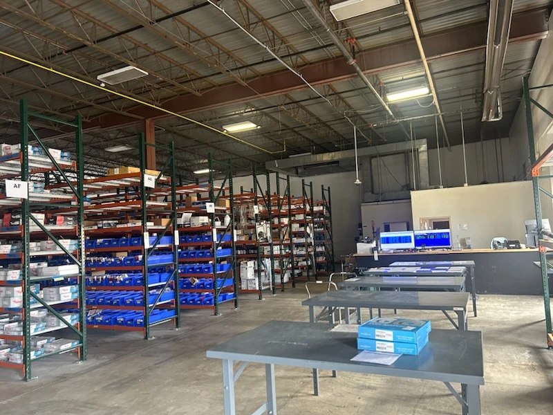 Inventory of auto part distributor United Auto Supply in Cleveland East.