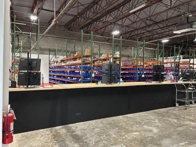 Sales floor of auto part distributor United Auto Supply in Moon Township.