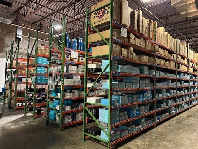 Inventory of auto part distributor United Auto Supply in Moon Township.