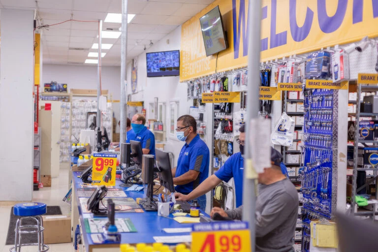 auto service store associates