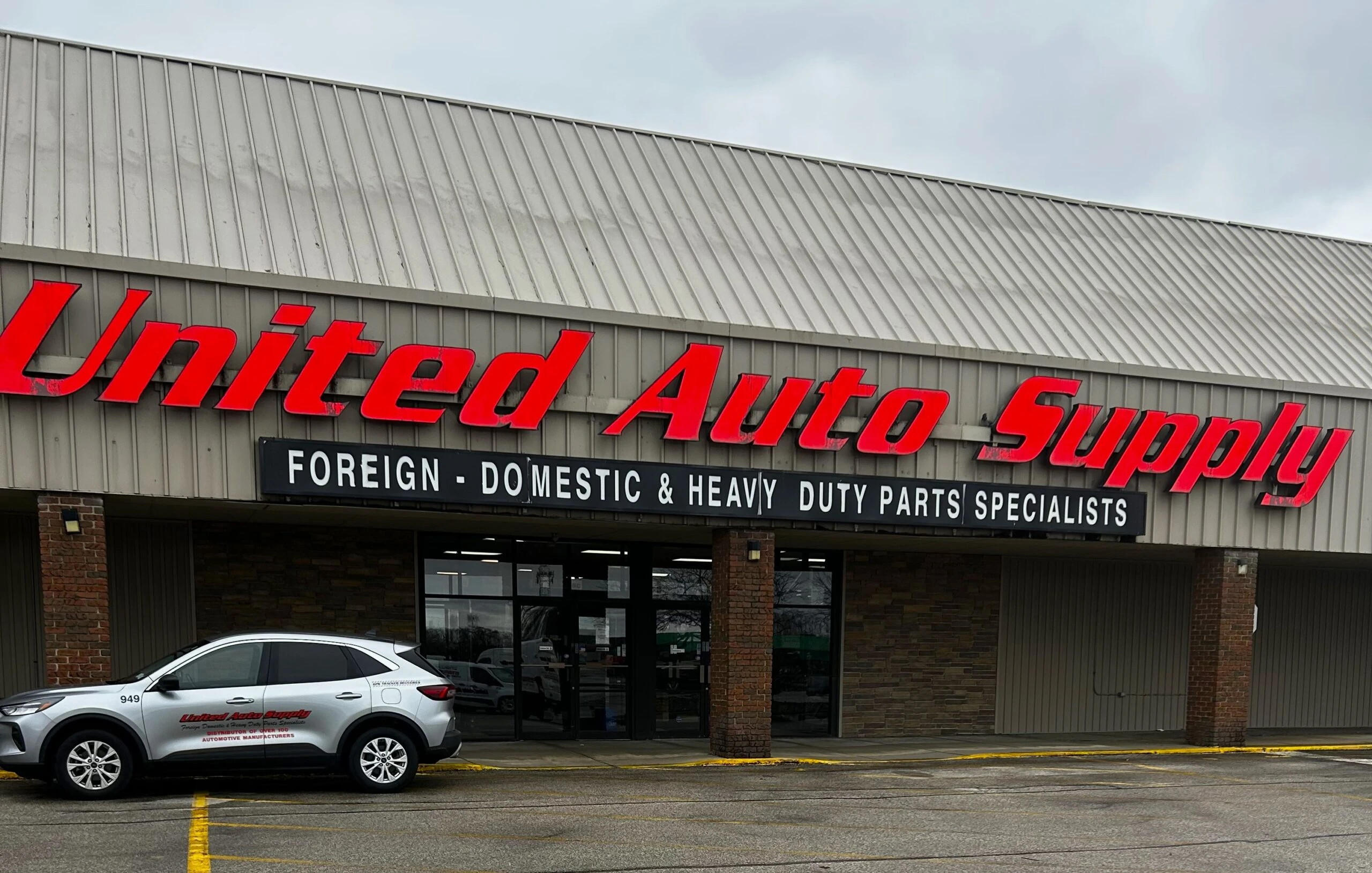 United Auto Supply, Northfield, Ohio.