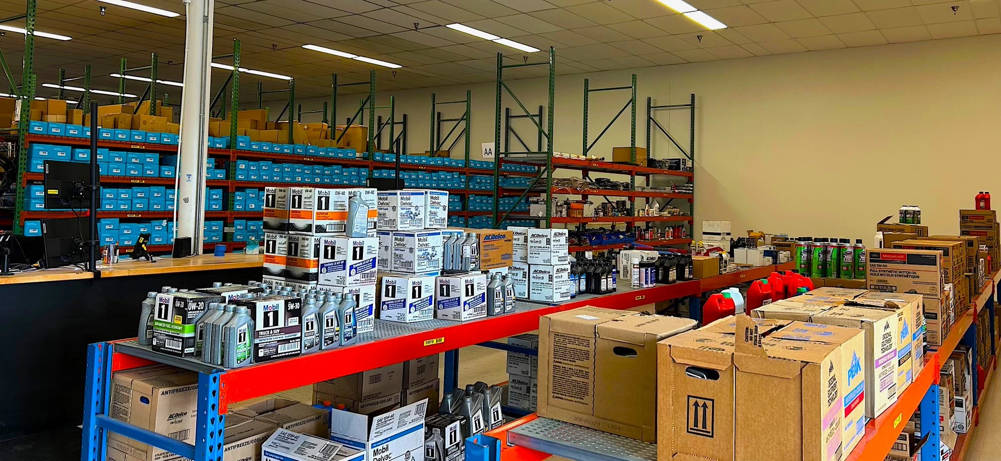 Auto parts inventory available at United Auto Supply Webster.