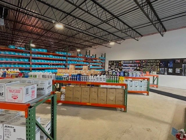 Auto Parts store in Lockport, showing the selection of products.